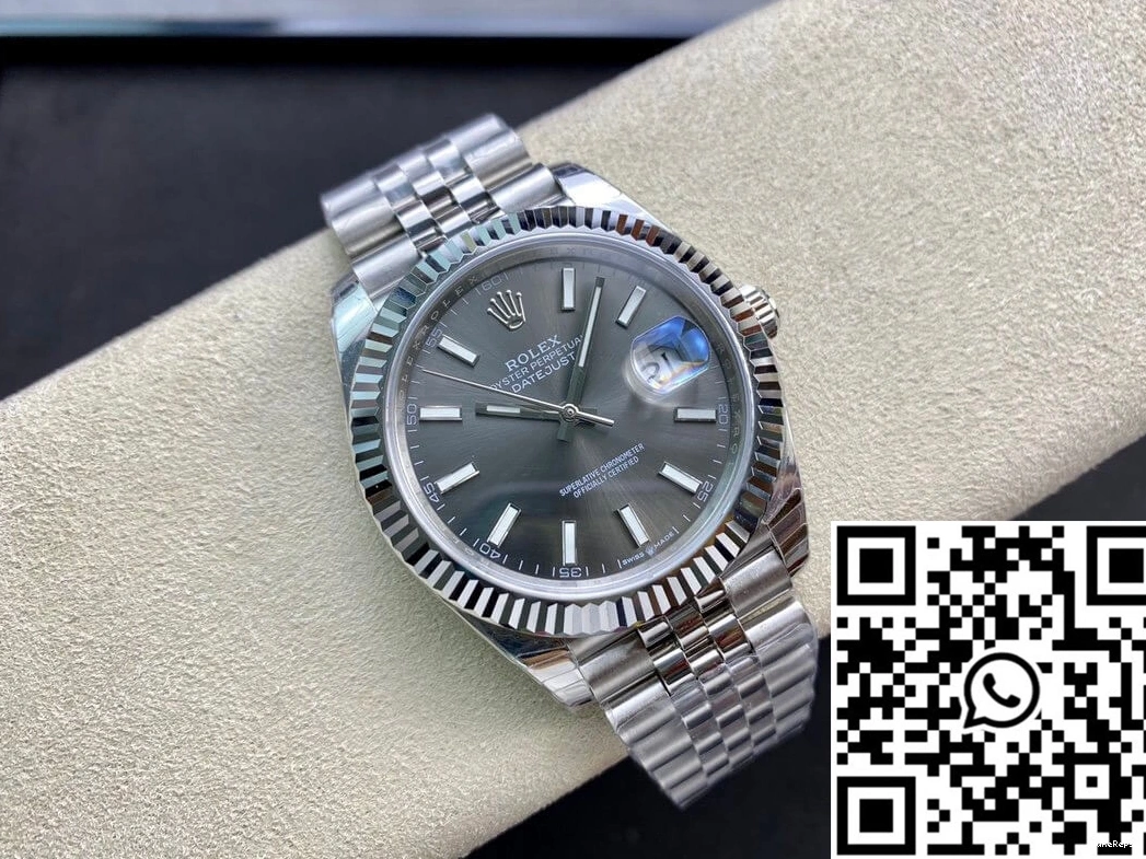 Factory EW Dial Rolex M126334-0014 Datejust Grey 0912